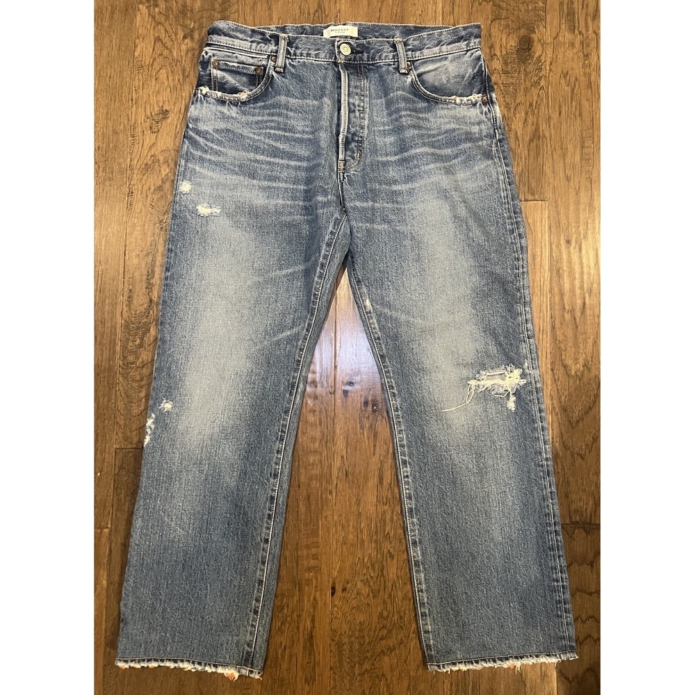 Classic Blue Straight Leg Jeans